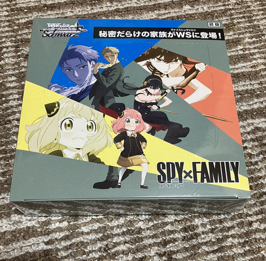 Weiss Schwarz Spy x Family Booster Box Japanese FedEx ※PR-SALE Ship on 7/21