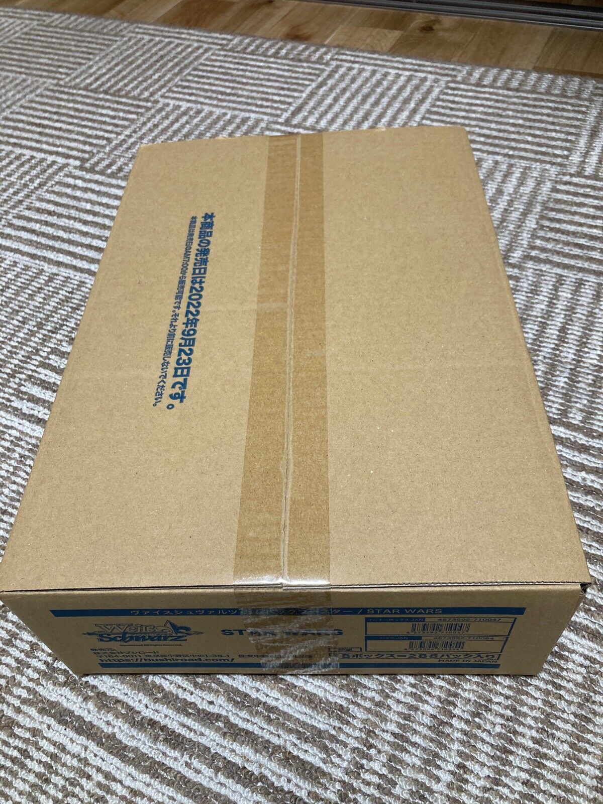 Sealed Case(18 Boxes) Come Back Weiss Schwarz STAR WARS Japanese Free Shipping