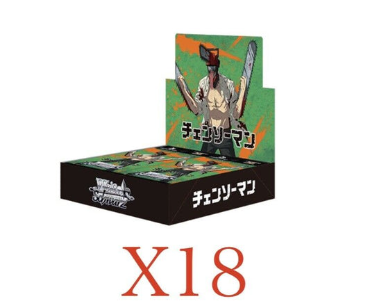 Case(18 boxes) of Weiss Schwarz Chainsaw Man Japanese Booster Box FedEx IP