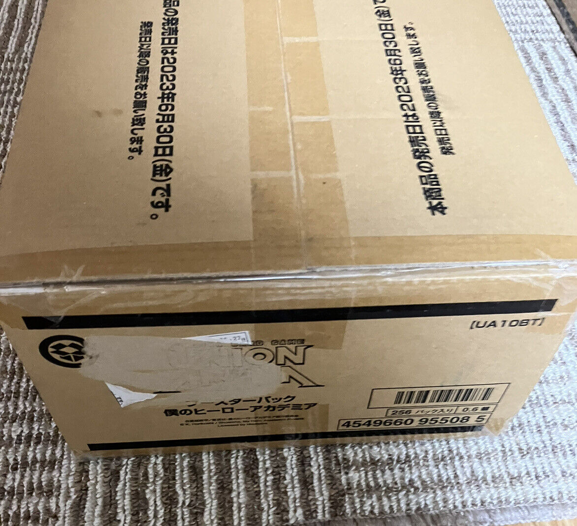 Case (16 Boxes) Bandai Union Arena My Hero Academia Booster Box FedEx IP JPN