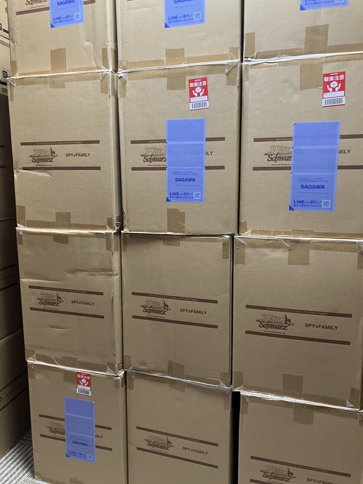 Weiss Schwarz Spy x Family Case 18 Boxes Japanese FedEx Japanses
