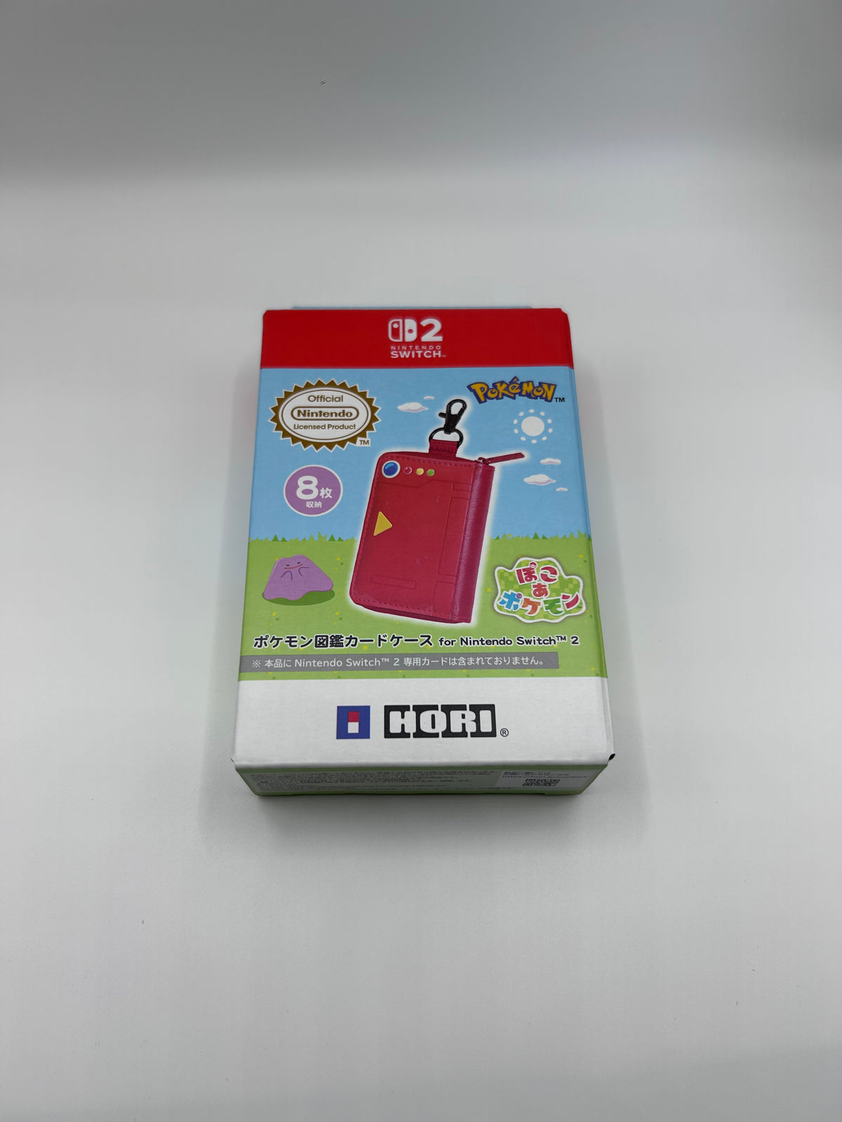 HORI Pokemon Pokedex Game Card Case for Nintendo Switch 2 Picture Book NSX-183