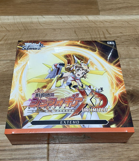 Weiss Schwartz Synchrogazer XD UNLIMITED Booster Box FedEx IP Free shipping