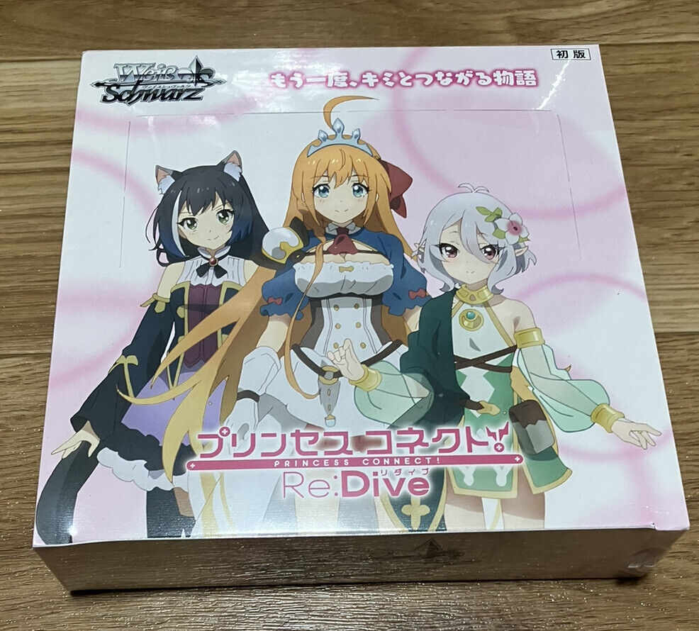 Weiss Schwarz Booster Card Pack Anime Princess Connect! Re: Dive Booster Box