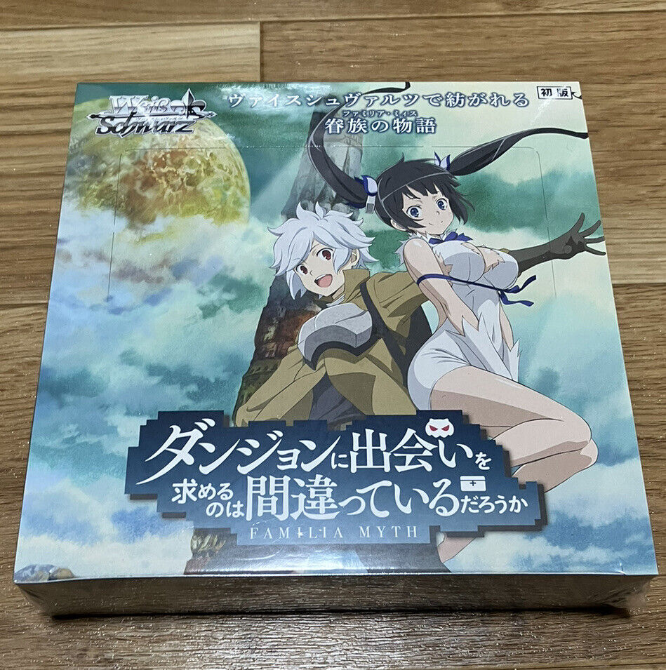 WEISS SCHWARZ IS IT WRONG TO PICK UP GIRLS IN A DUNGEON? BOOSTER BOX JAPANESE