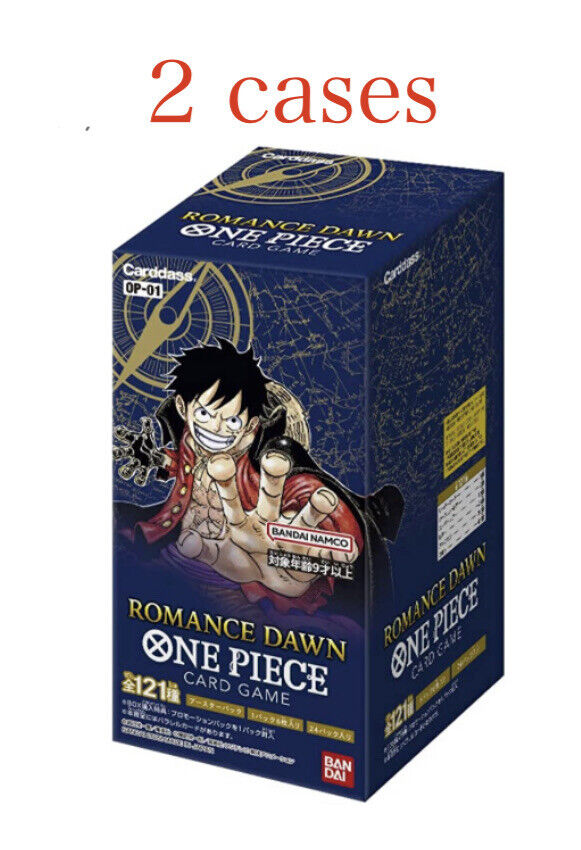 【Sep 1st】 Pre-Order One Piece TCG OP-01 x 2 Cases(24 boxes)